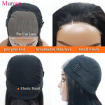 Straight Human Hair Glueless Bob Wig