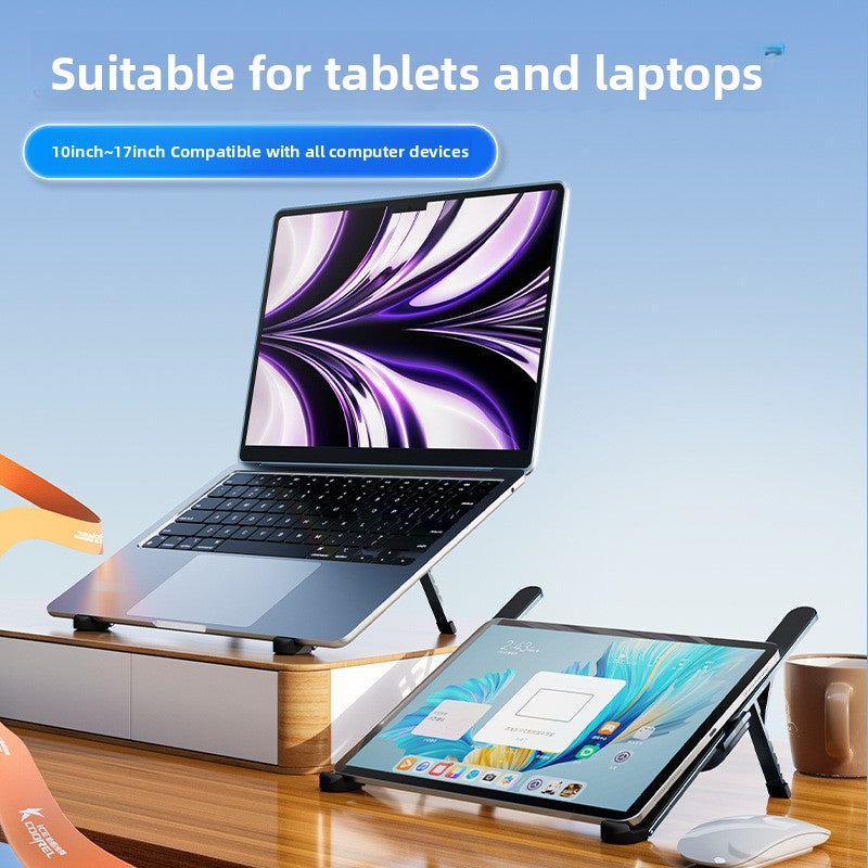 Foldable Aluminum Laptop Cooler Stand