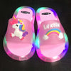 Cartoon Unicorn Kids Slippers