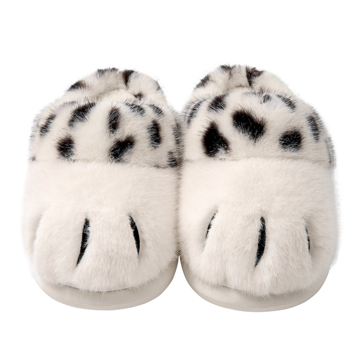 Cat paw cotton slippers warm home slippers