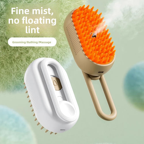 Electric Spray Massage Pet Comb – Detangling & Anti-Static