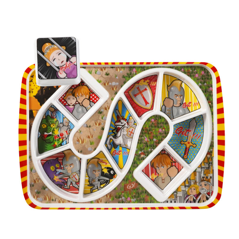 Creative Childrens Multi-Compartment Dinner Plate