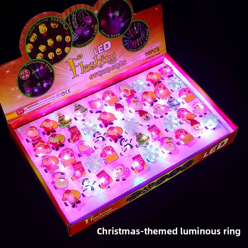 Flash Soft Rubber Ring Luminous Ring