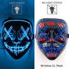 Neon LED Purge Mask