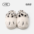 Cat paw cotton slippers warm home slippers