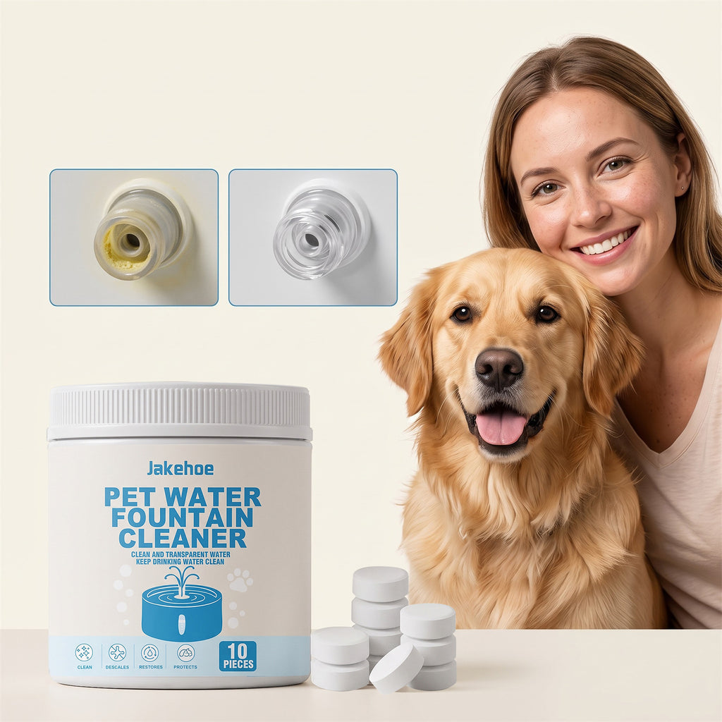Pet water dispenser cleaner