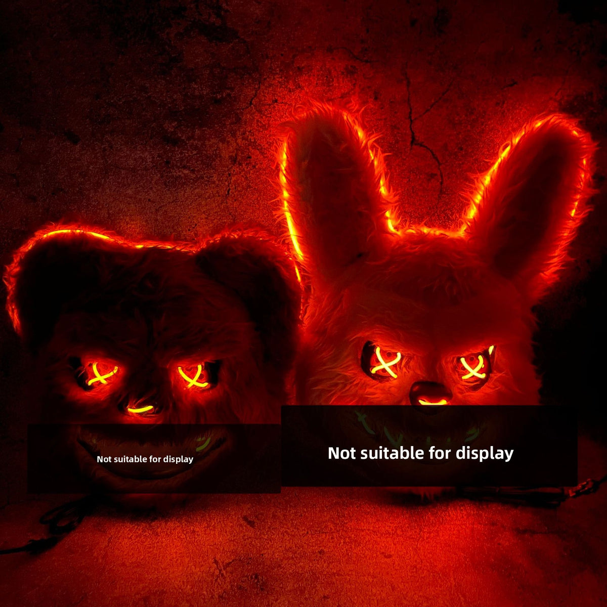 Glowing Halloween Masks