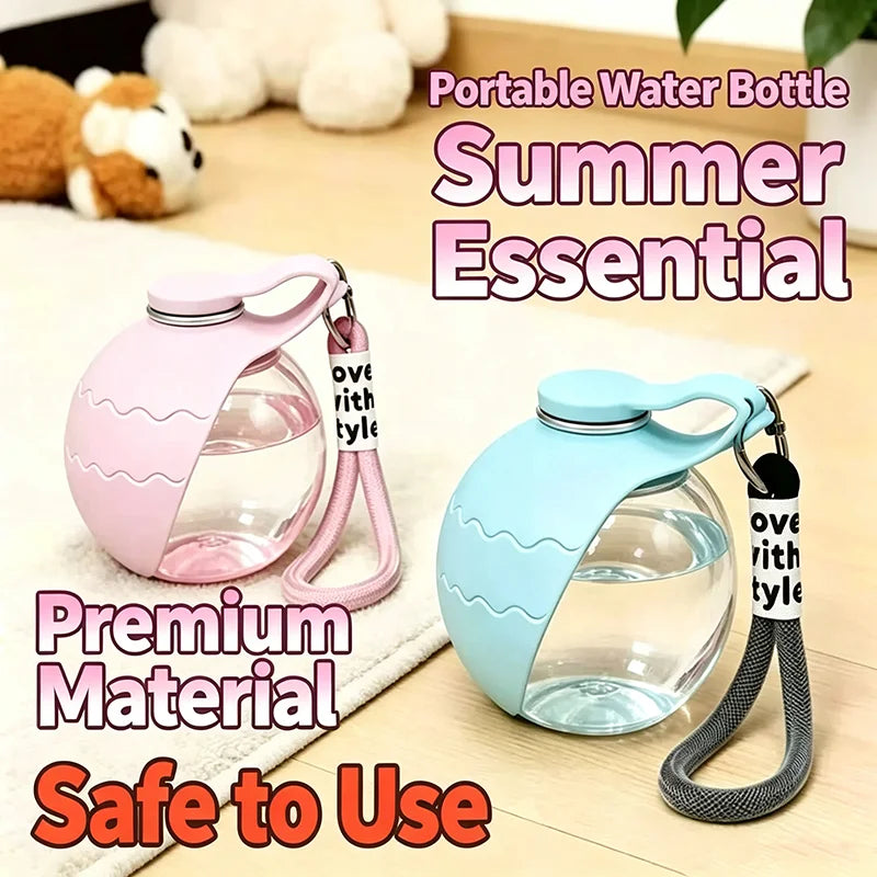 AquaPaw – Botella con cuenco de silicona para mascotas