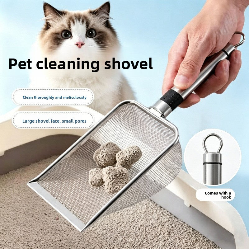 Stainless Steel Pet Litter Scoop