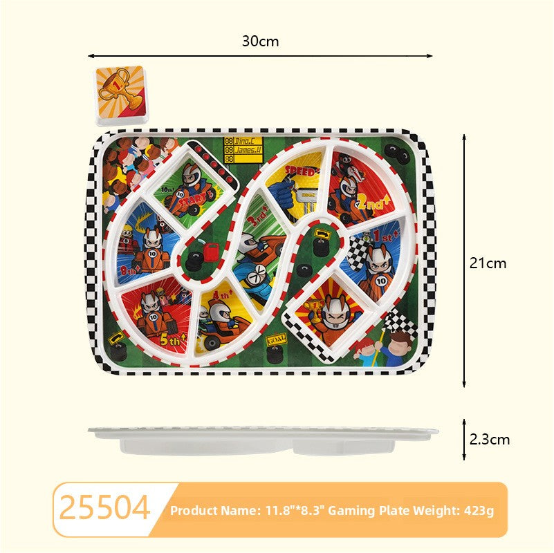 Creative Childrens Multi-Compartment Dinner Plate