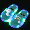 Cartoon Unicorn Kids Slippers