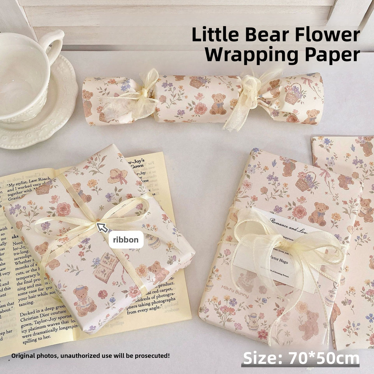 gift wrapping paper