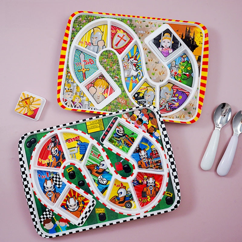 Creative Childrens Multi-Compartment Dinner Plate