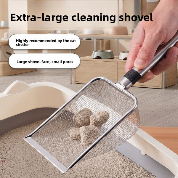 Stainless Steel Pet Litter Scoop