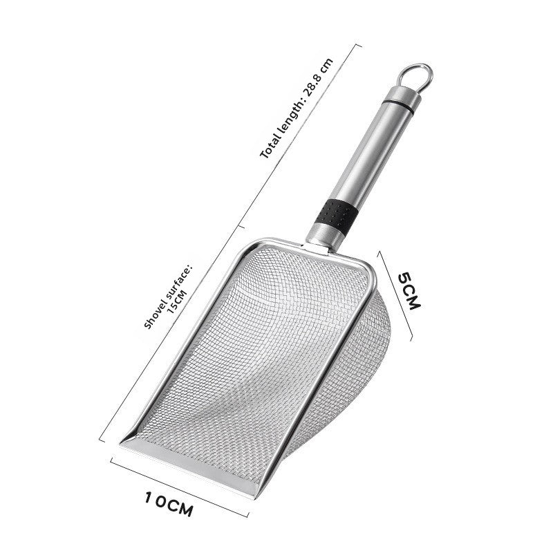 Stainless Steel Pet Litter Scoop