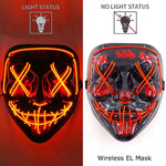 Neon LED Purge Mask