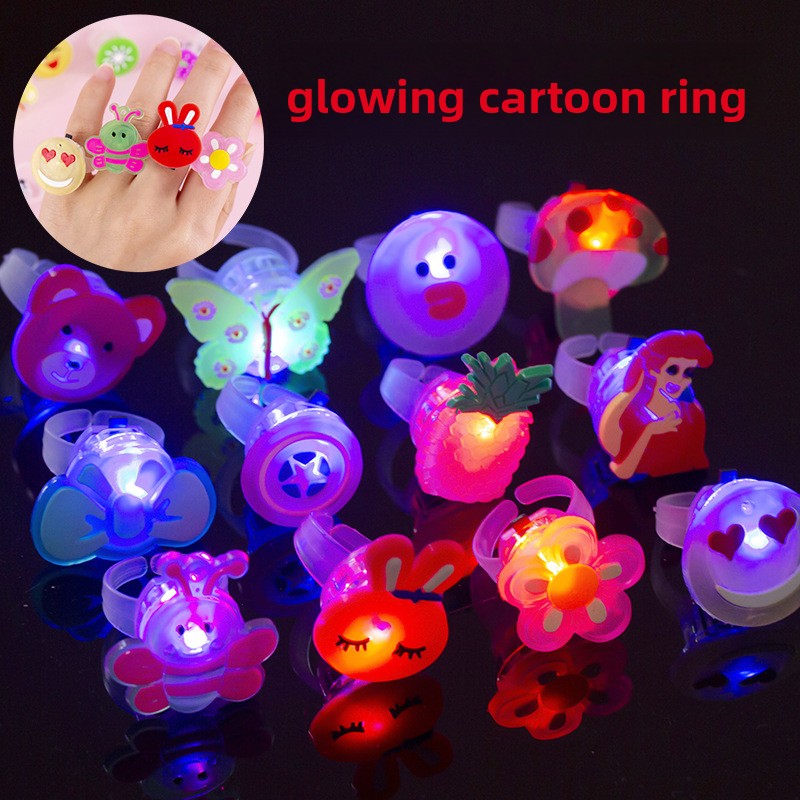 Flash Soft Rubber Ring Luminous Ring