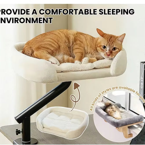 Adjustable Rotating Cat Bed Table Hammock