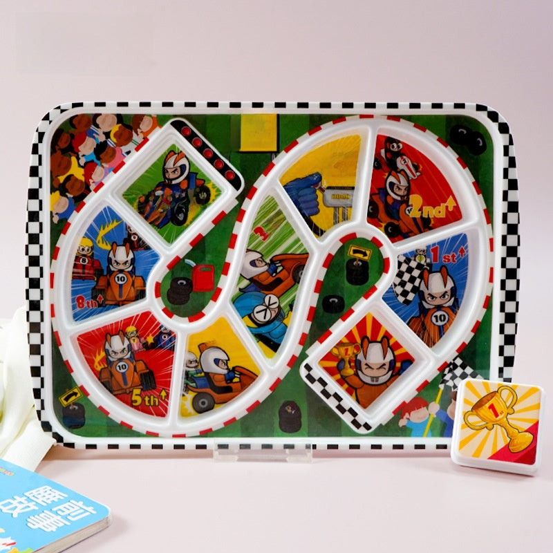 Creative Childrens Multi-Compartment Dinner Plate